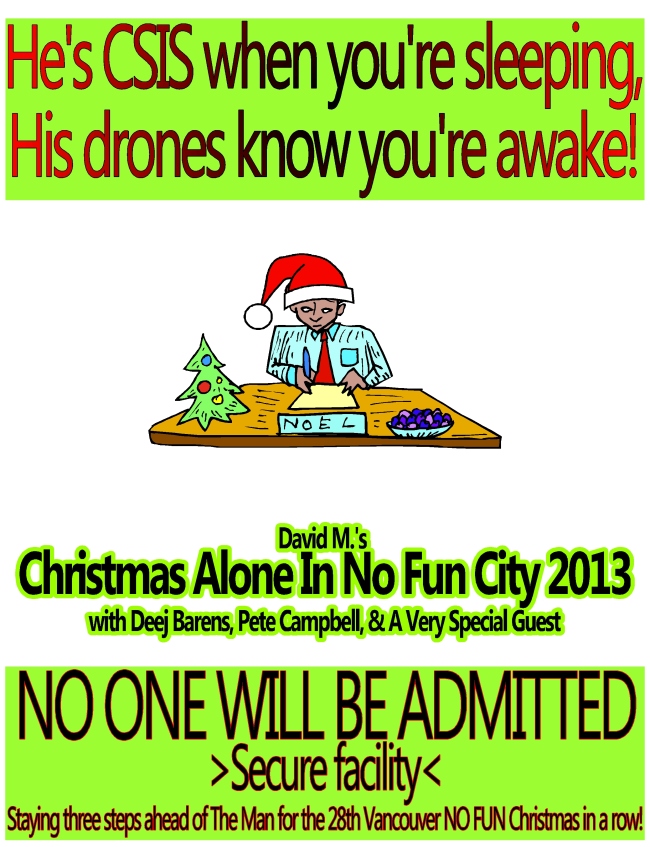 David M.'s Christmas Alone In No Fun City 2013